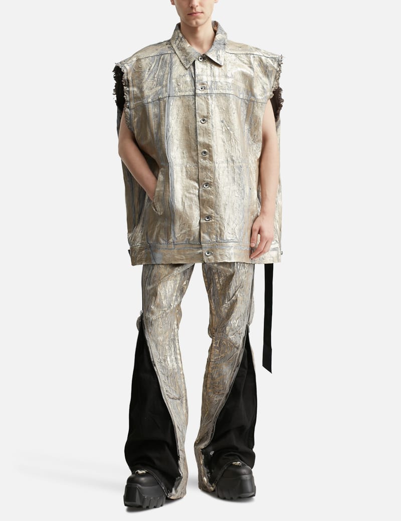 Rick Owens Drkshdw - Hollywood Sleeveless Jumbo Worker Rick Owens Drkshdw - Hollywood Sleeveless Jumbo Worker