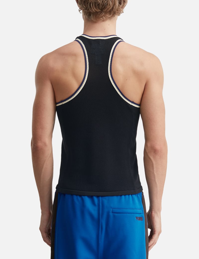 Y-3 Wales Bonner X Y-3 Knit Tank Top - sleek rib-knit tank with a