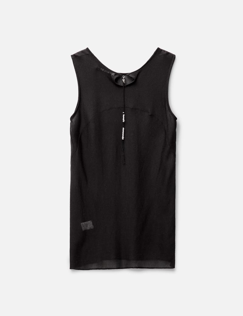 【関税込み】HYEIN SEO ベスト Hyein Seo - SILVER KNIT SLEEVELESS TOP | HBX - Globally