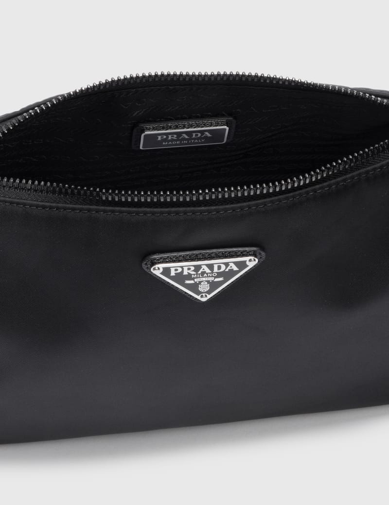 Prada - Re-Nylon ＆サフィアーノレザー ショルダーバッグ | HBX