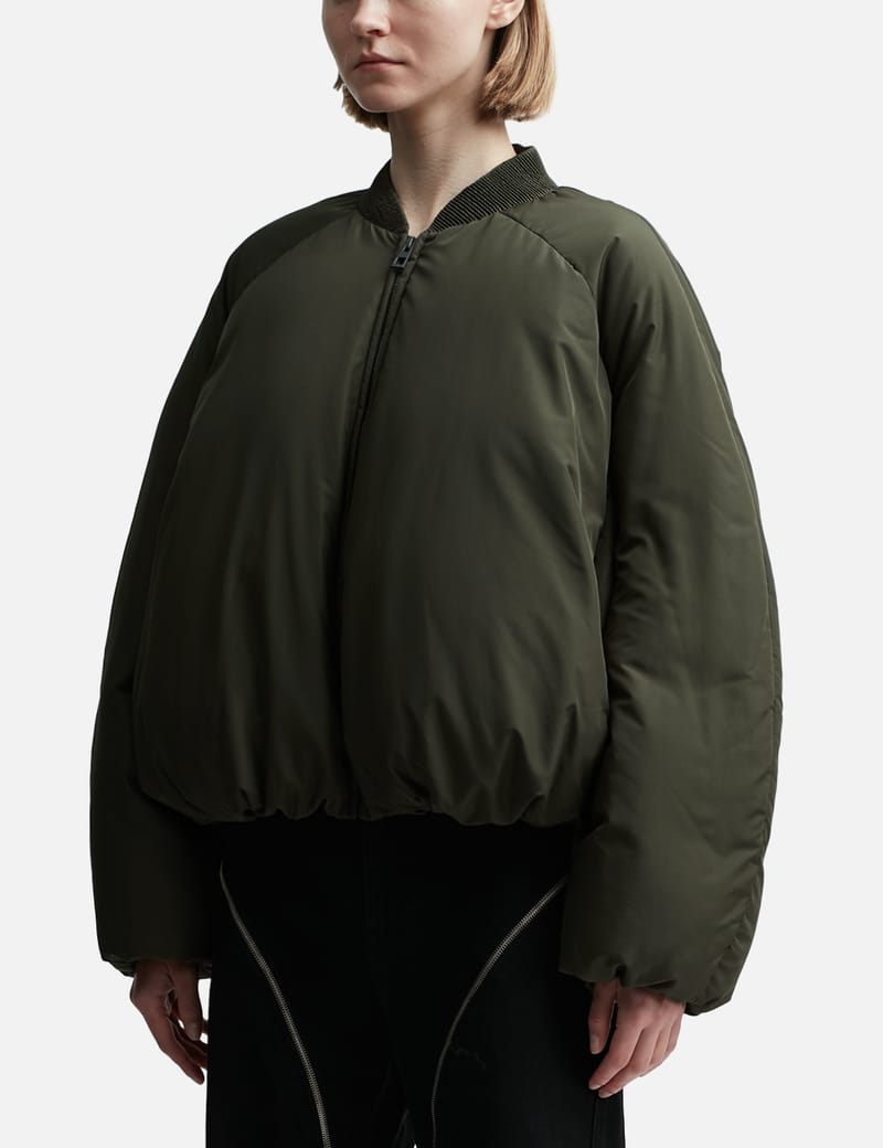 【国内発送】LOEWE ジャケット Oversized shell bomber jacket Loewe - PADDED BOMBER JACKET | HBX - Globally Curated