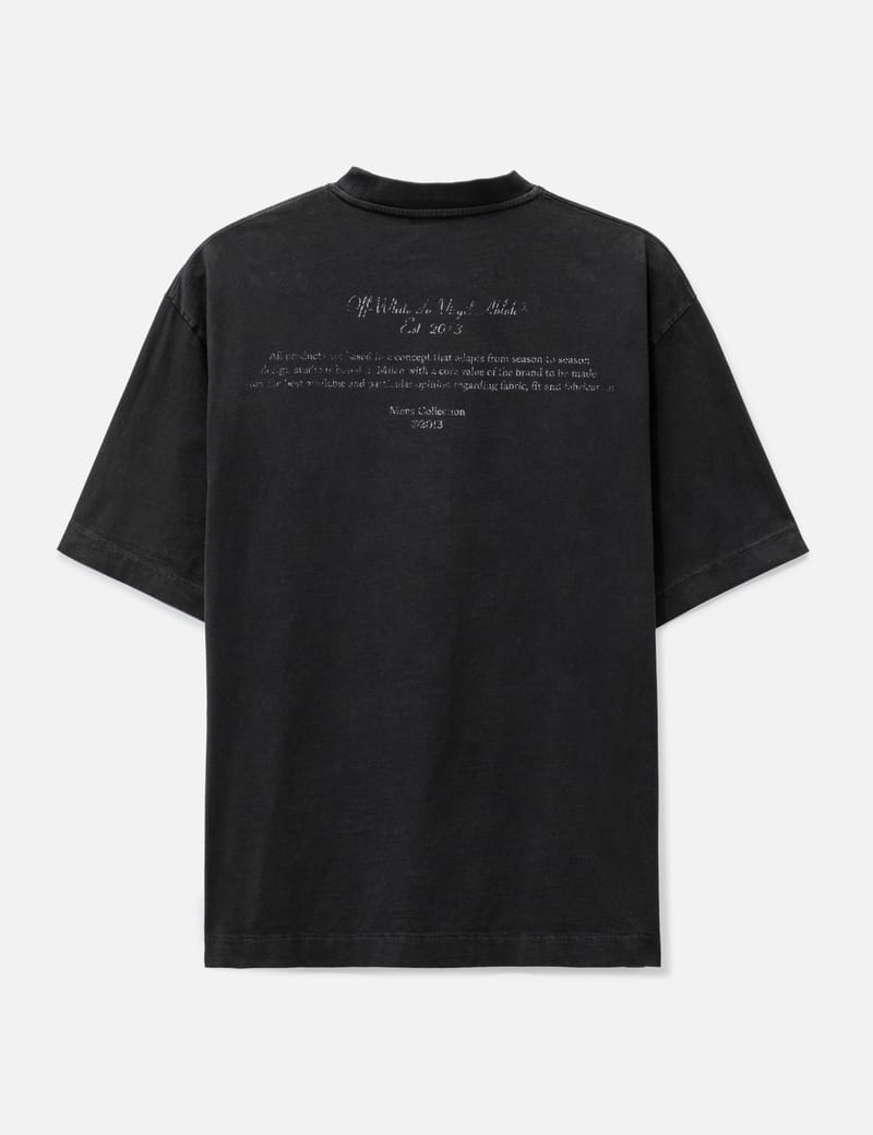 Black Off Stamp Skate S/S Tee in BLACK for Men | Off-White™