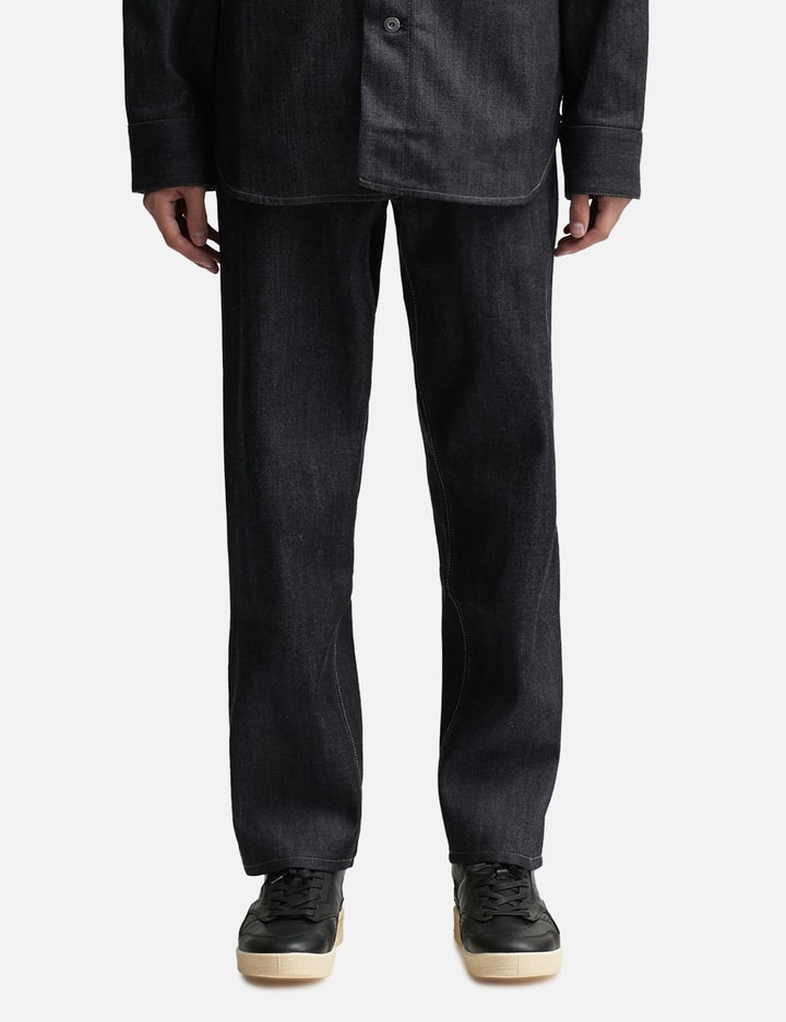 Jil Sander - Denim Pants | HBX - Globally Curated Fashion and Lifestyle ...