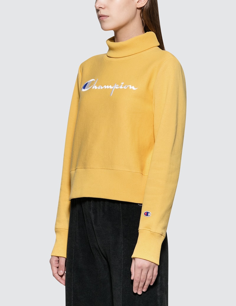 Champion Reverse Weave - Turtle Neck Long Sleeves Sweatshirt | HBX