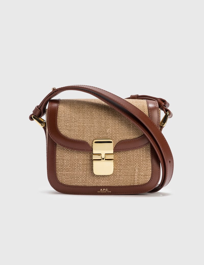 A.P.C. グレース スモールバッグ ヘーゼルナッツ GRACE スモールバッグ｜バッグ｜A.P.C. | アーペーセー日本公式