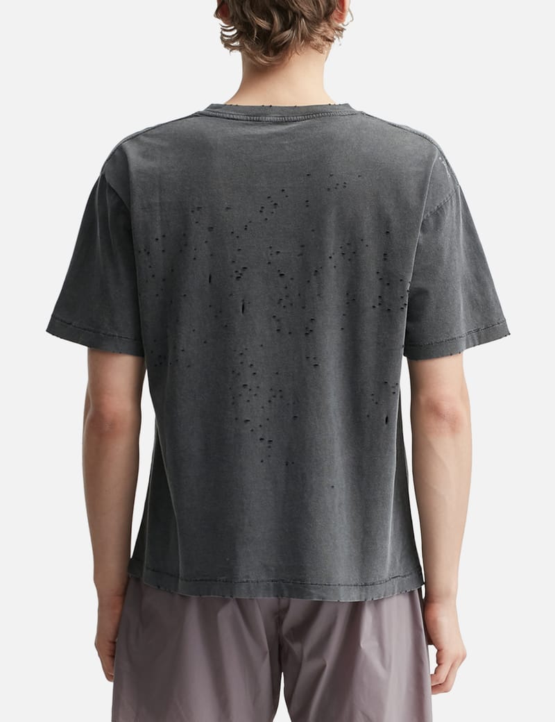 SATISFY MothTech™ T-Shirt With Eagle Print - Breathable organic