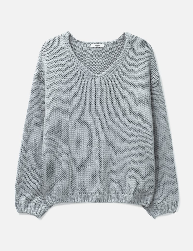Glowny G Classic Loose Fit Cardigan - Relaxed wool-blend cardigan