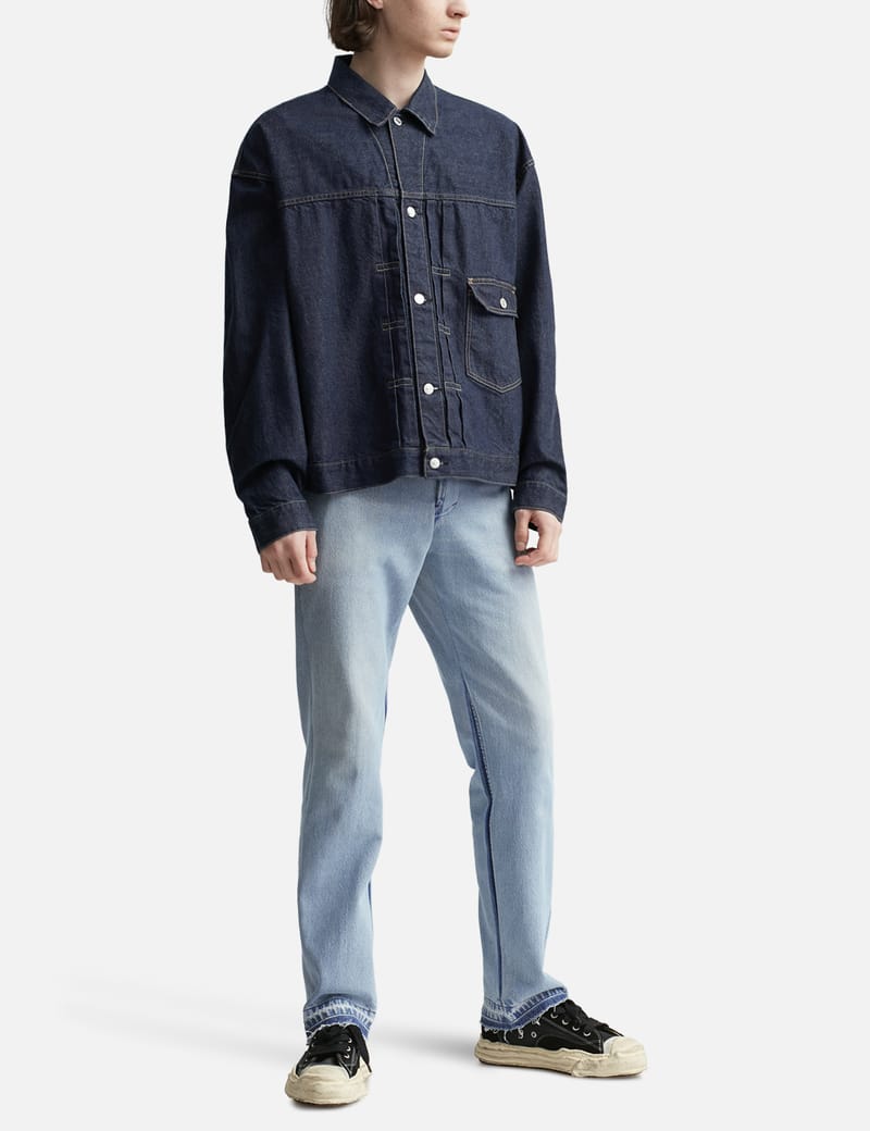 Seven by seven - 1ST TYPE SELVEDGE DENIM JACKET | HBX - Globally