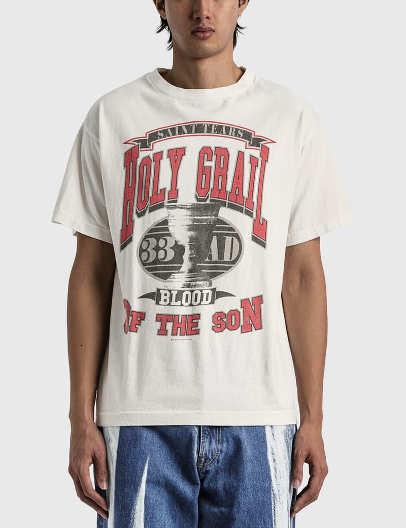 SAINT MICHAEL DT SS TEE HOLY GRAIL-