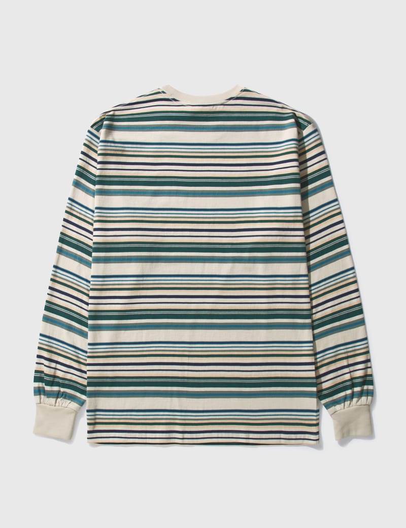 thisisneverthat® - Multi Striped Long Sleeve T-shirt | HBX thisisneverthat® - Multi Striped Long Sleeve T-shirt | HBX