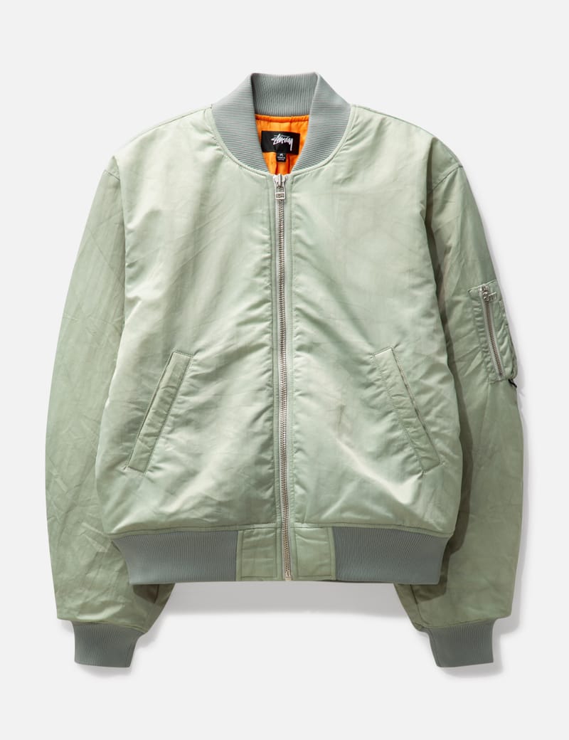 Stüssy - Dyed Nylon Bomber | HBX - Globally Curated Fashion and