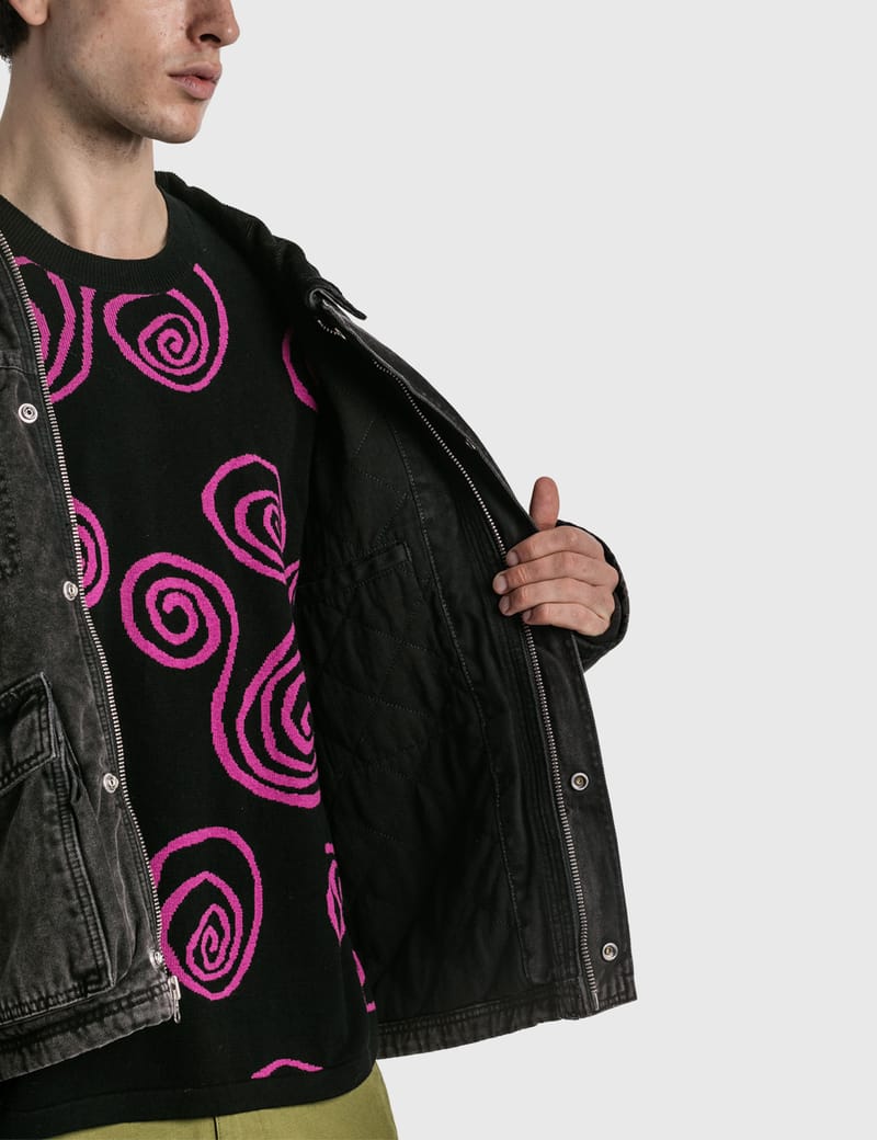 Stüssy - Washed Canvas Shop Jacket | HBX - Globally Curated