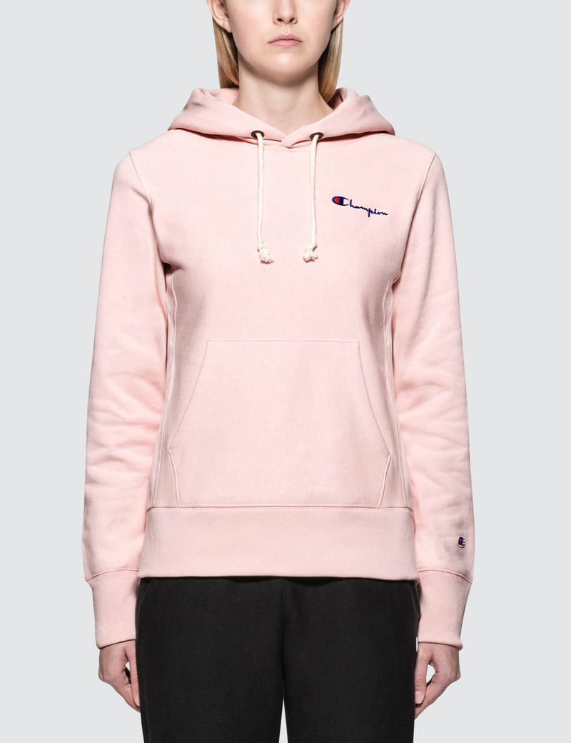 Champion Reverse Weave Small Logo Warm up Hoodie HBX