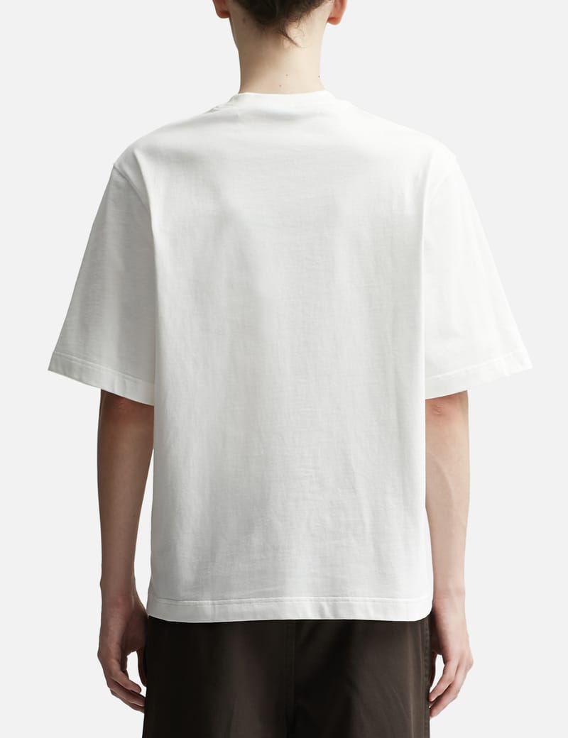 Burberry - Logo Rose Cotton T-Shirt | HBX - Globally Curated Burberry - Logo Rose Cotton T-Shirt | HBX - Globally Curated