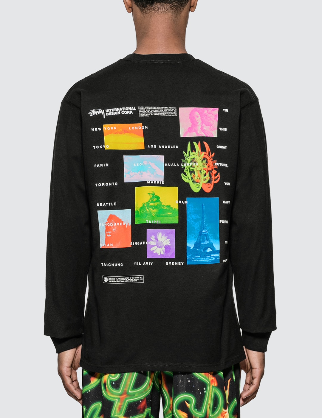 Stüssy - Great Future Long Sleeve T-shirt | HBX - Globally Curated ...