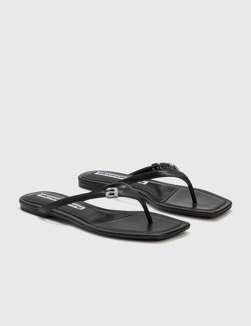 Alexander Wang - Ivy Flat Thong Sandal | HBX - Globally