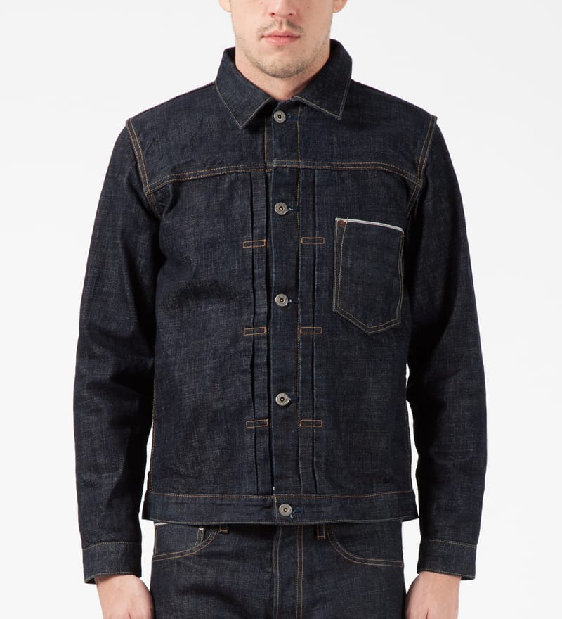 FUCT SSDD - Rinsed Indigo Heavy weight Denim Jacket | HBX