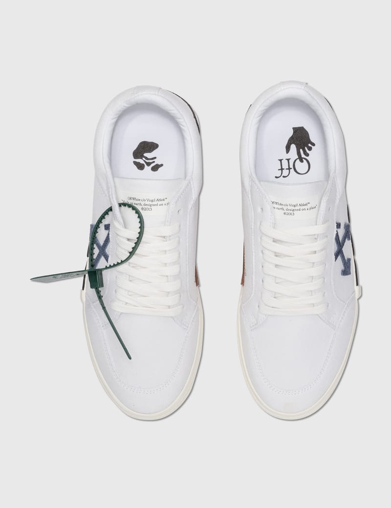 Off-White™ - Low Vulcanized Canvas Sneakers | HBX