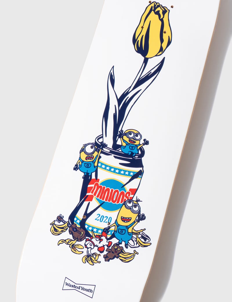 Minions Wasted Youth Skateboard Deck