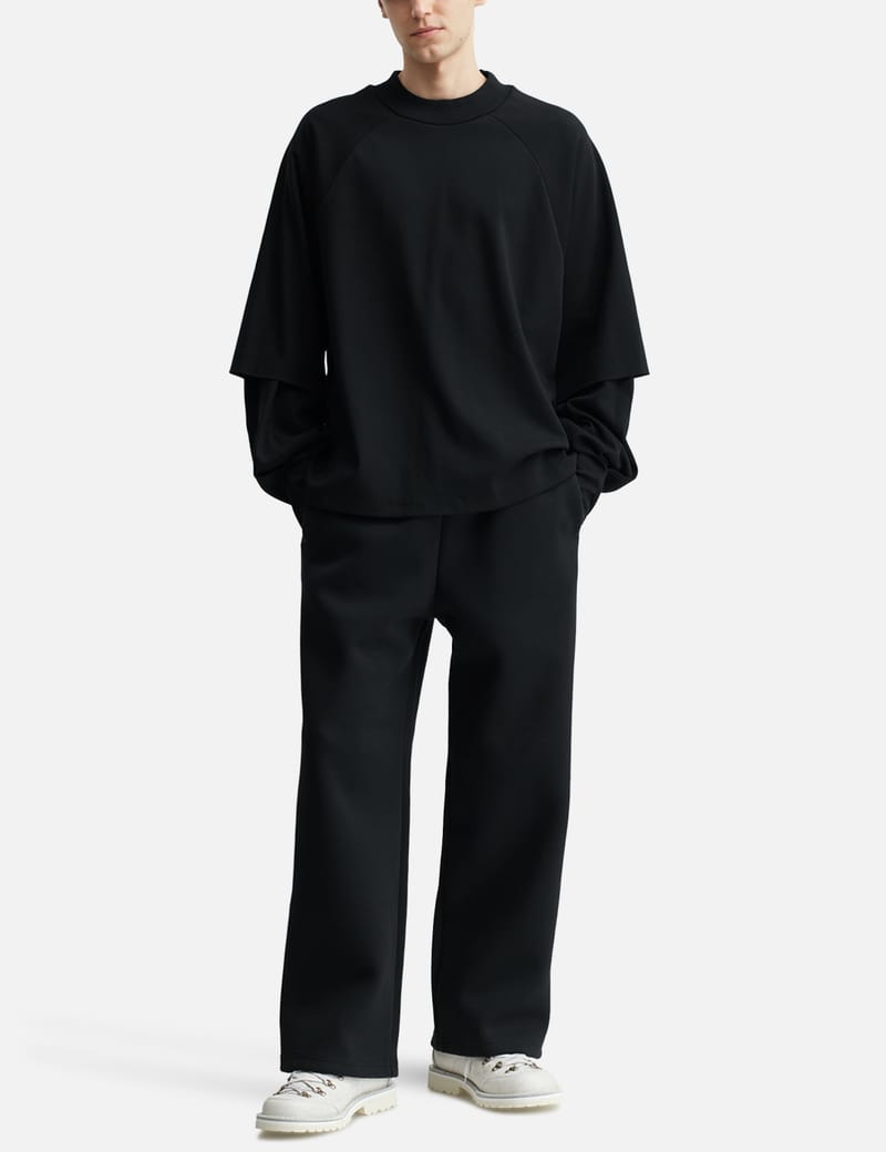Seventh Raglan Layered Long Sleeve T-Shirt - Oversized heavyweight