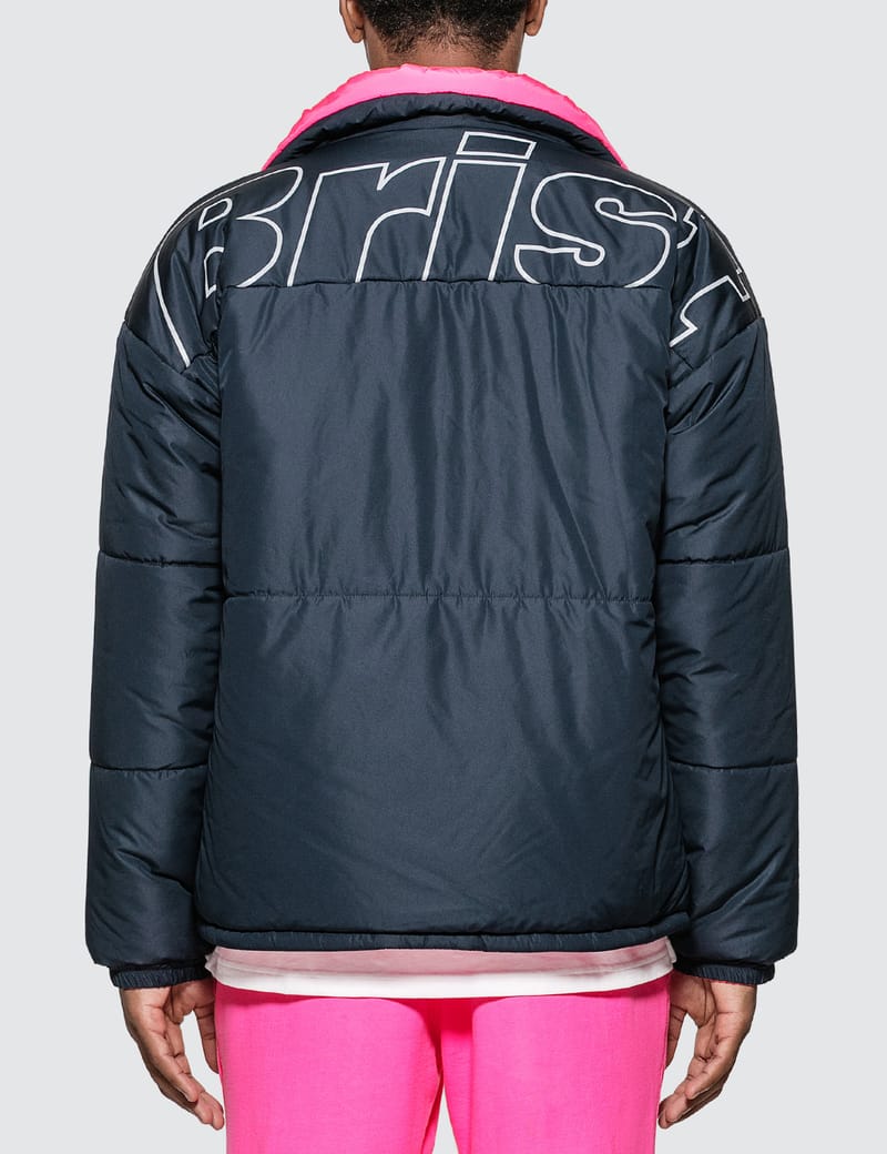 F.C. Real Bristol - Reversible Big Emblem Padded Blouson | HBX