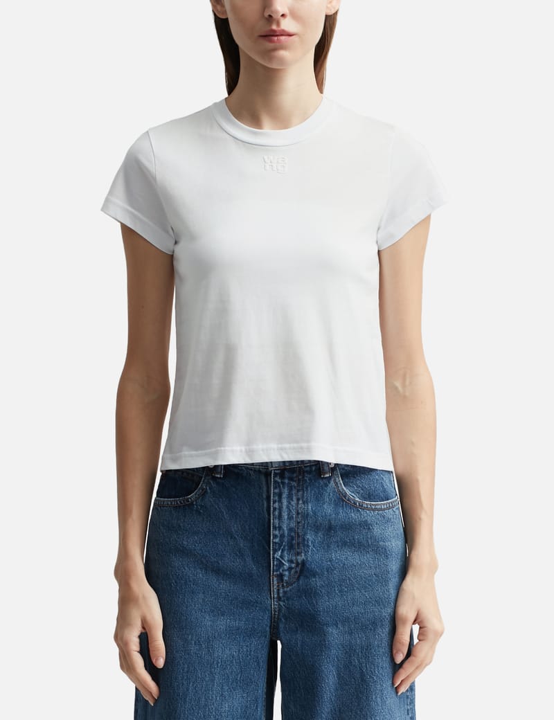 T By Alexander Wang - Foundation Jersey Shrunk T-shirt | HBX