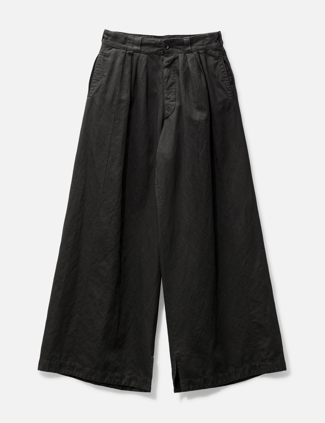 Maison Margiela Cotton Linen Canvas Trousers HBX Globally Curated