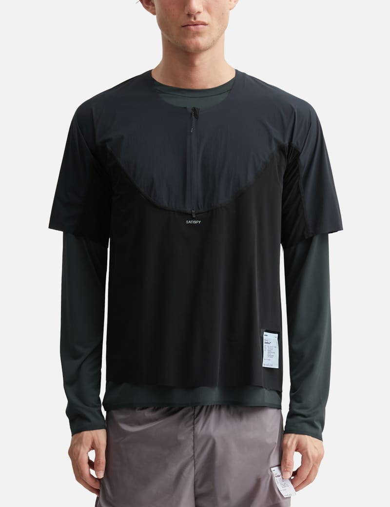 SATISFY MothTech™ Baseball T-Shirt - Organic cotton running top