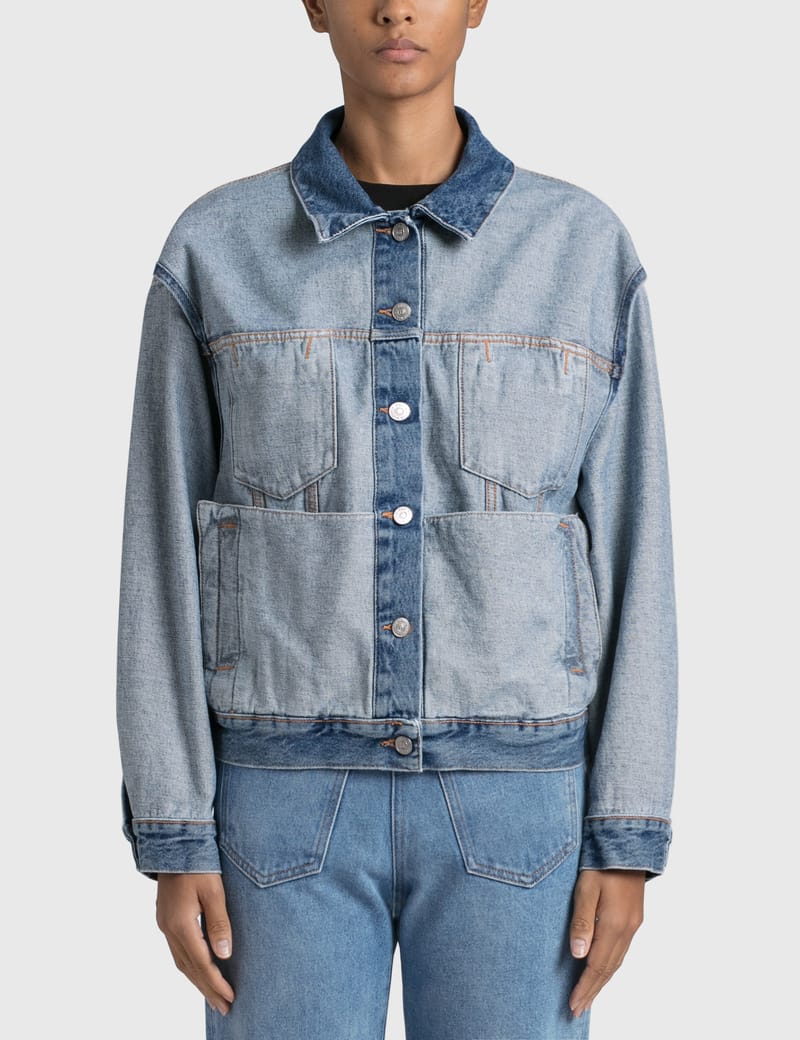 MM6 Maison Margiela - Reversible Denim Jacket | HBX - Globally