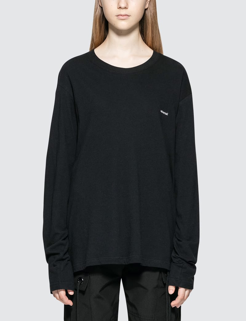 ☆韓国の人気☆【s/e/o】☆LAYERED LONG SLEEVE TE.E NAVY☆ Hyein Seo - Layered L/S T-Shirt | HBX - Globally Curated