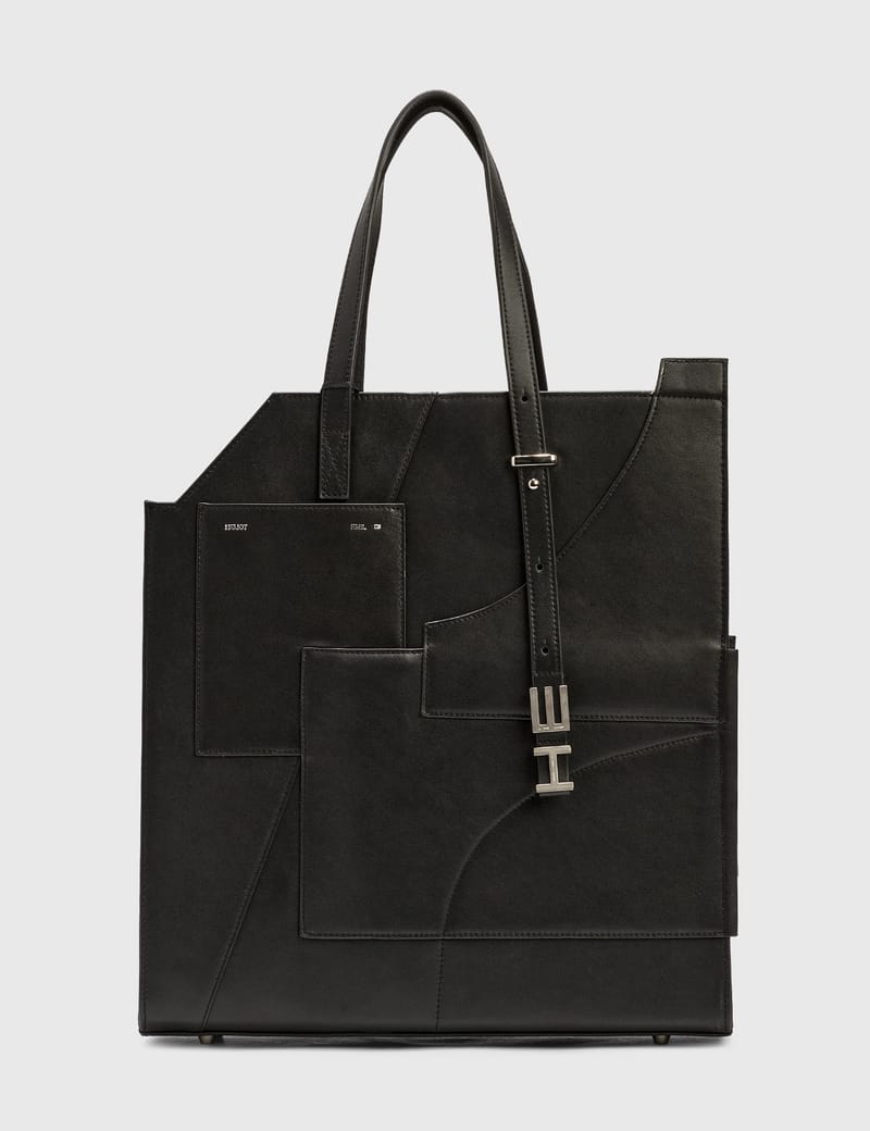 Heliot Emil - Leather Tote Bag | HBX - ハイプビースト(Hypebeast)が