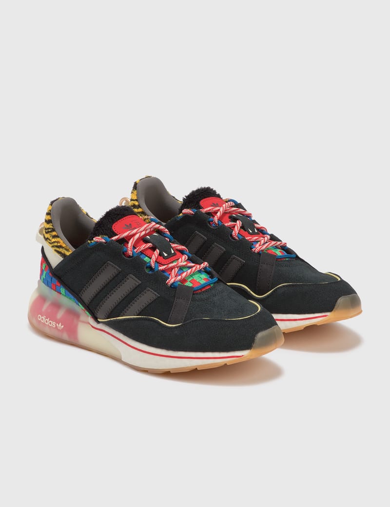 えみちゃんadidas ZX BOOST PURE atmos 26.5 adidas ZX 2K BOOST PURE OFF WHITE/CORE BLACK/RUSH RED 21SS-S
