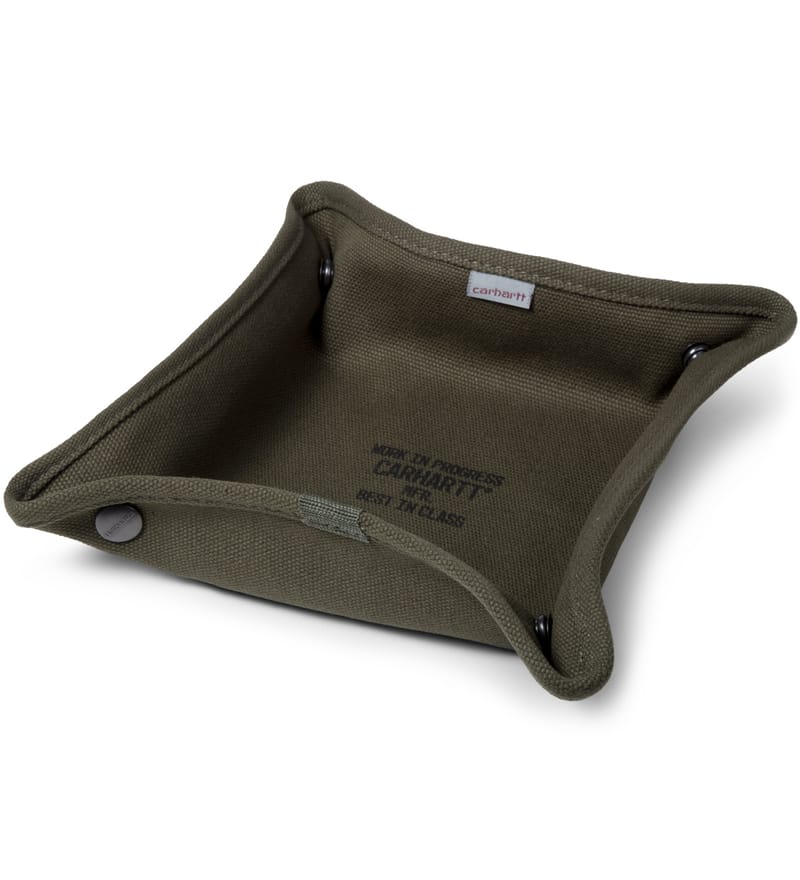 Carhartt Work In Progress - Cypress/Black Camo Print Travel Tray | HBX