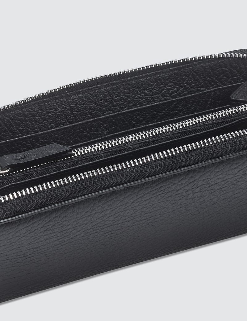 Maison Margiela - Leather Zip Long Wallet | HBX
