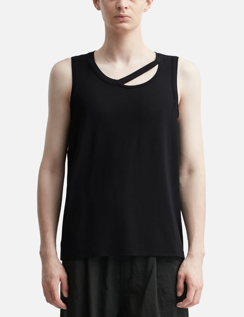 LGN Louis Gabriel Nouchi - Asymmetric Neck Tank Top | HBX