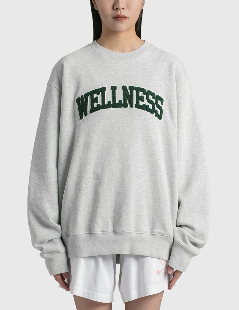 Sporty & Rich - Wellness Boucle Crewneck | HBX - Globally Curated