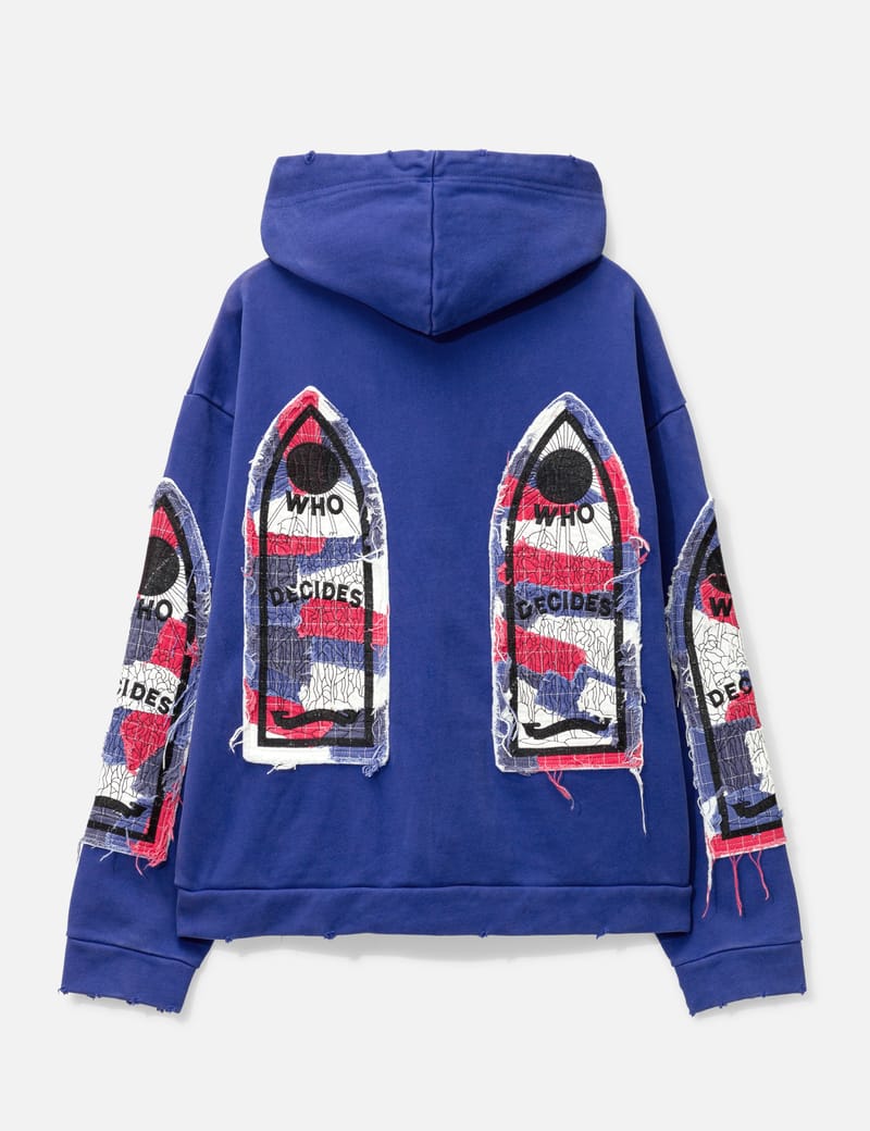 WHO DECIDES WAR フーディー Glory Fabricated○関送無料○ GLORY FABRICATED HOODED PULLOVER – WHO DECIDES WAR