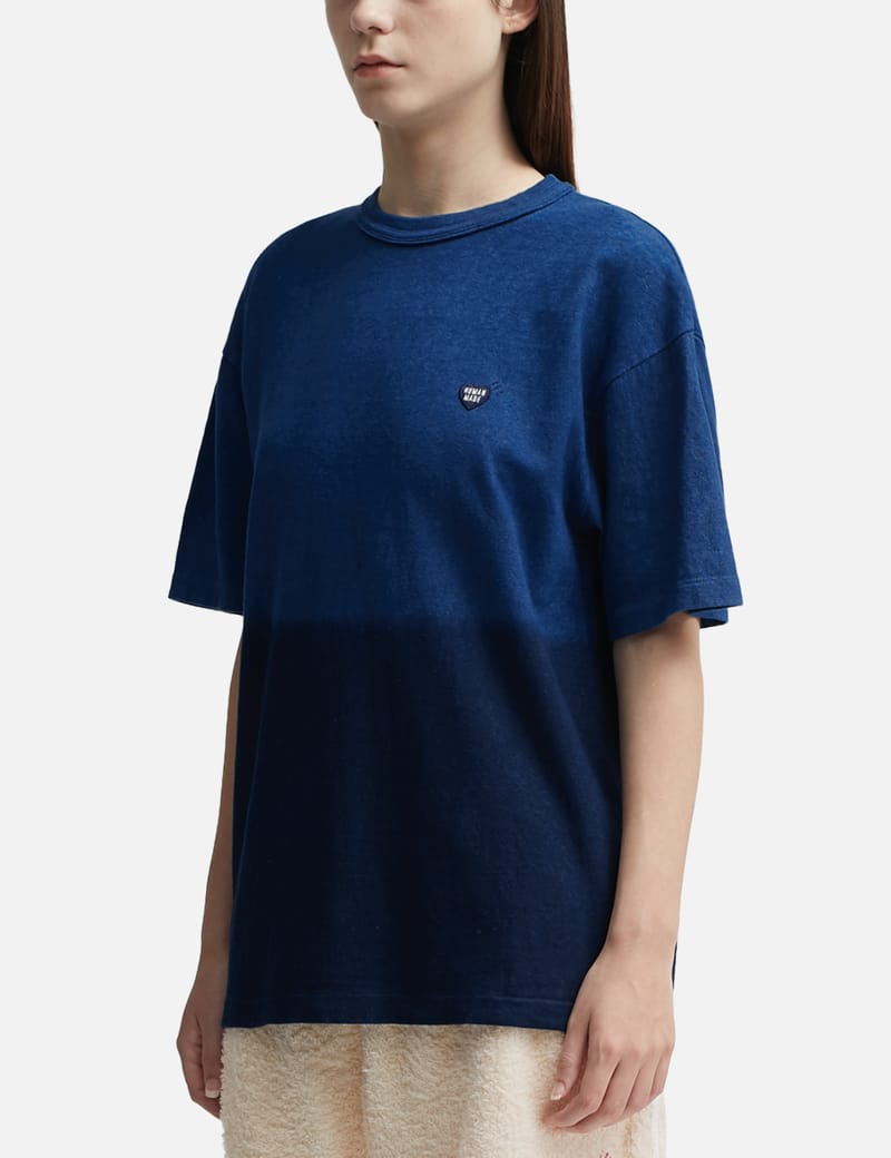 ★24SS 入手困難★HUMAN MADE Indigo Dyed T-Shirt #2 HUMAN MADE INDIGO DYED T-SHIRT #2 HM27CS056 – Trade Point_HK
