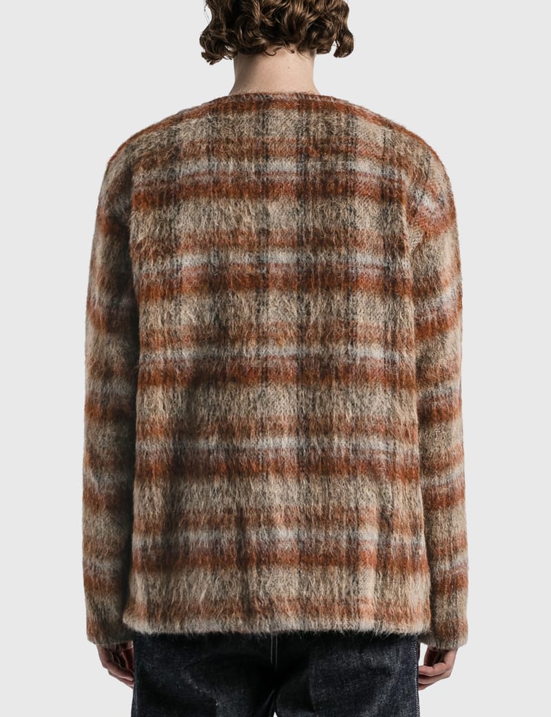Our Legacy Ament Check Mohair Cardigan | Liberty