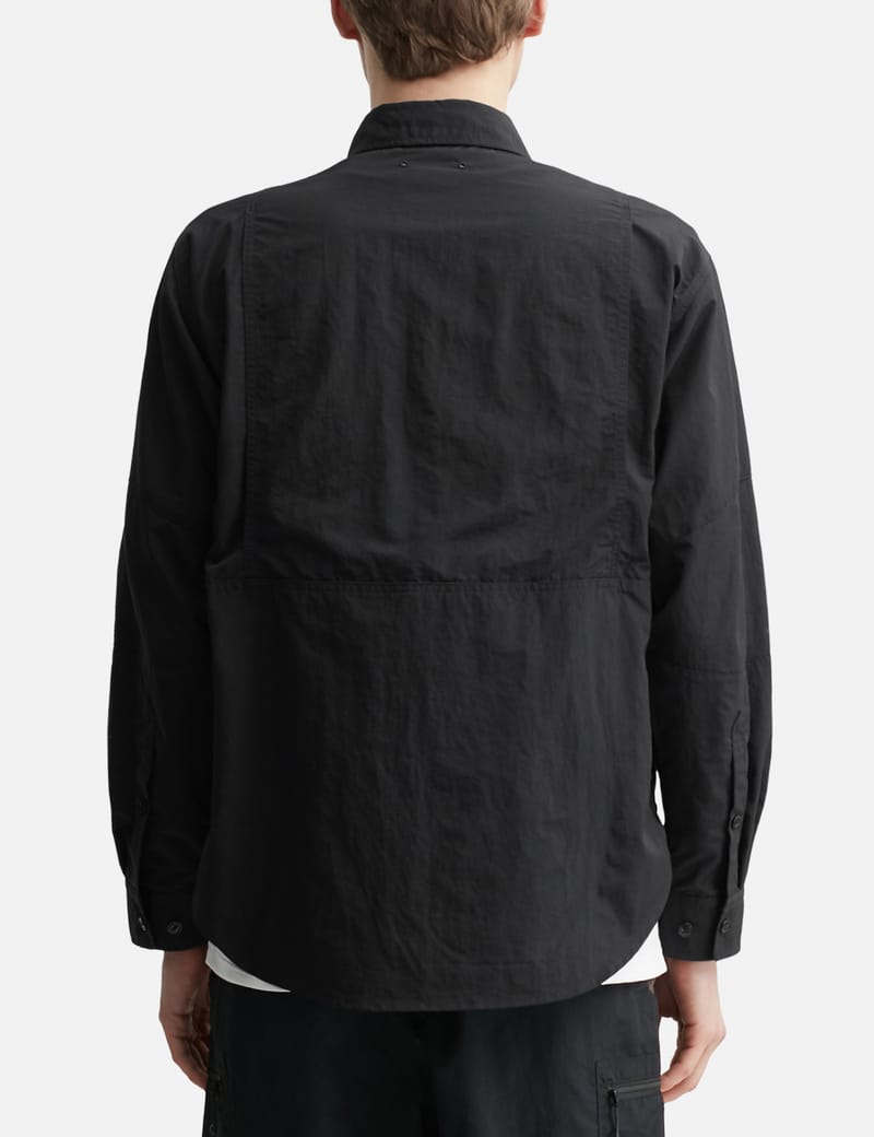 グラミチ　限定コレクション　ナイロンシャツ　ブラック　L グラミチ - Nylon Brentwood Shirt | HBX - ハイプビースト