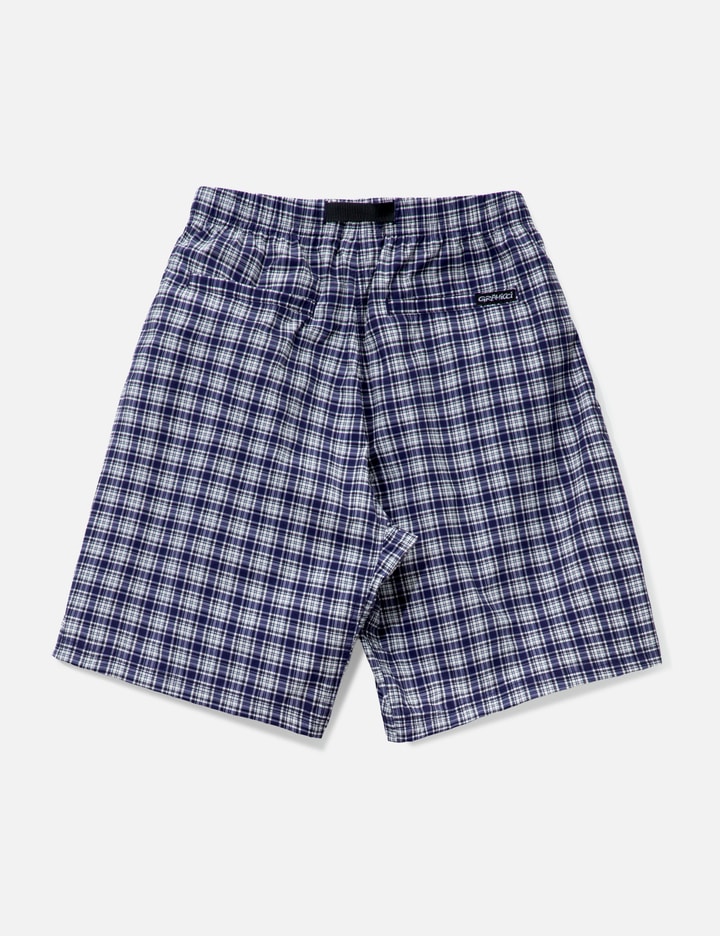 Gramicci Checkered Shell Short - Relaxed nylon shorts with buckled belt ...