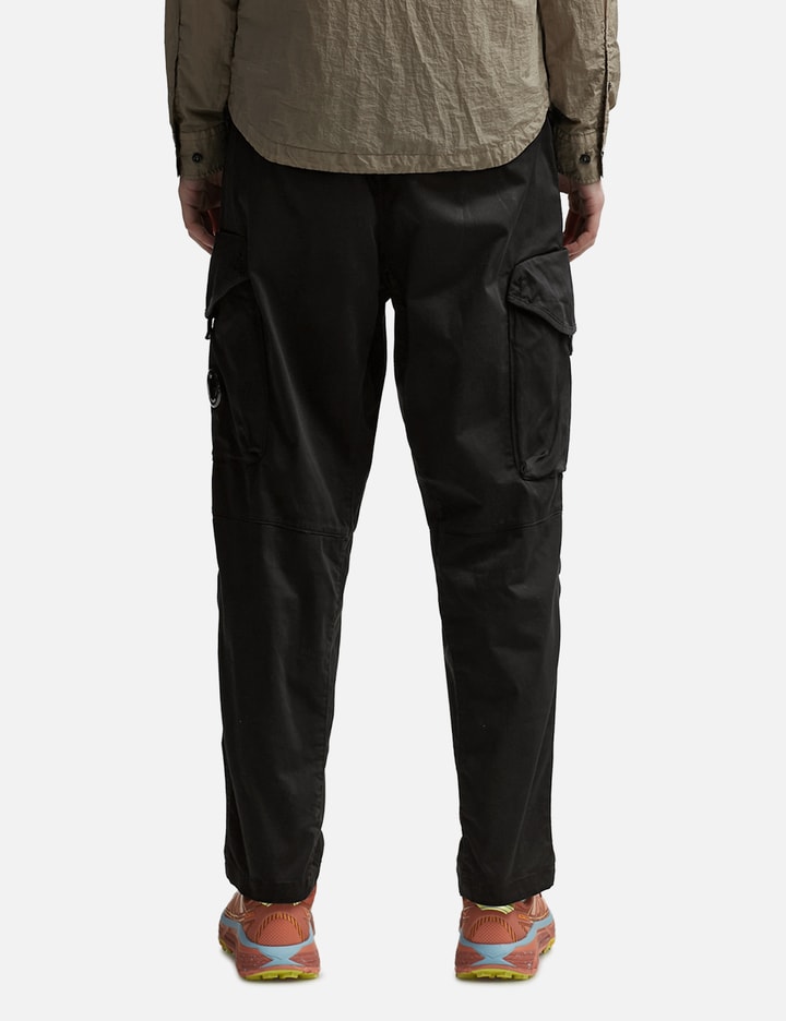 C.P. Company STRETCH SATEEN LOOSE FIT CARGO PANTS HBX Globally Curated Fashion and