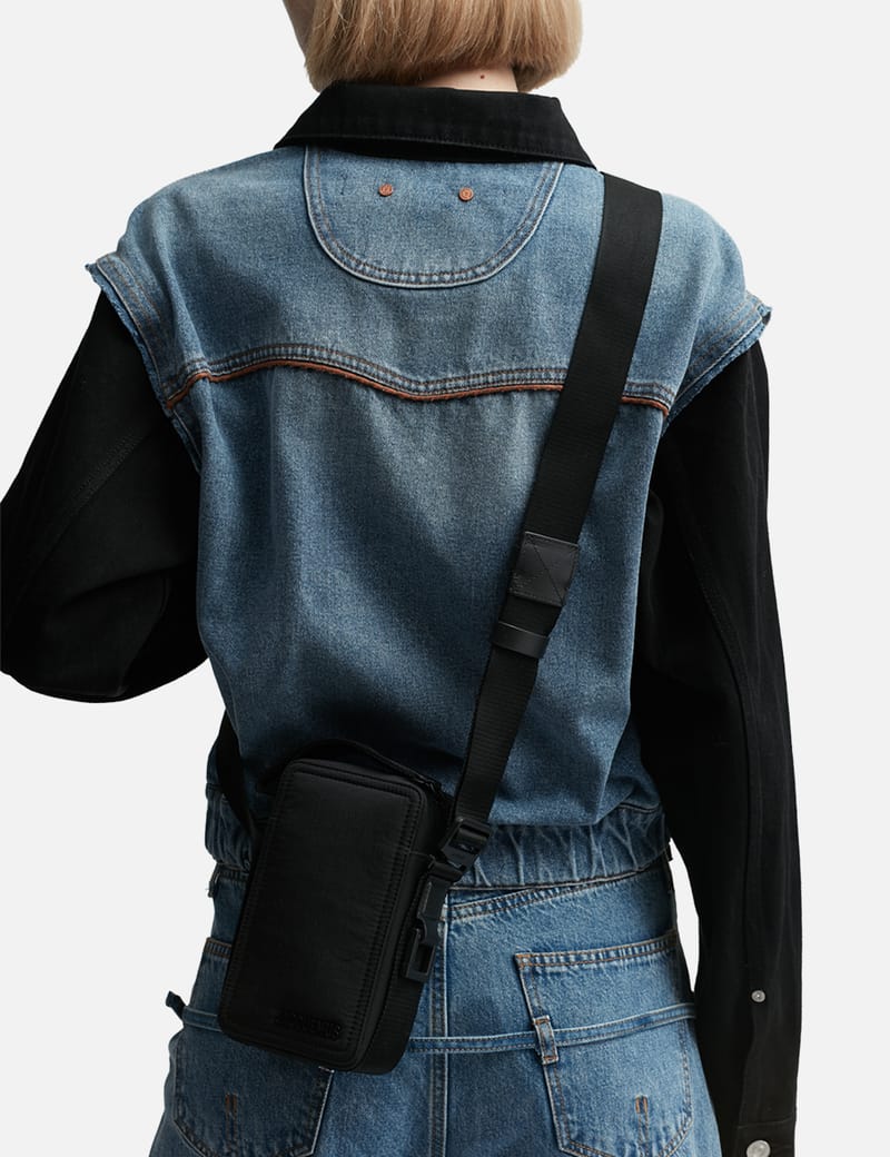ショルダーバッグ JACQUEMUS Vertical Cuerda crossbody bag Jacquemus Men's Le Cuerda Vertical Crossbody Bag | Neiman Marcus