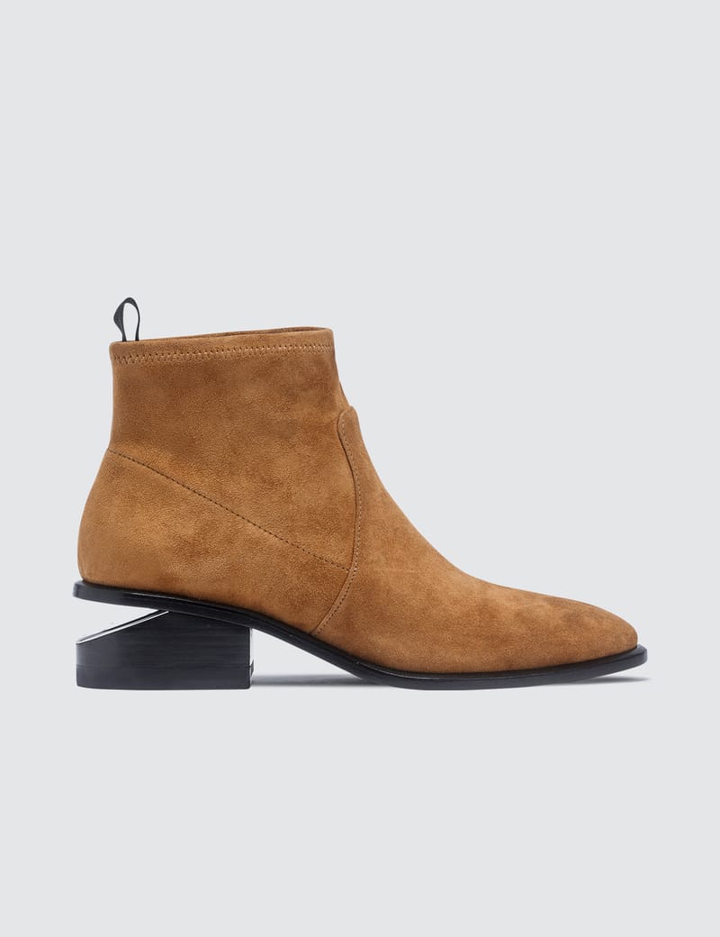 Alexander wang suede on sale boots