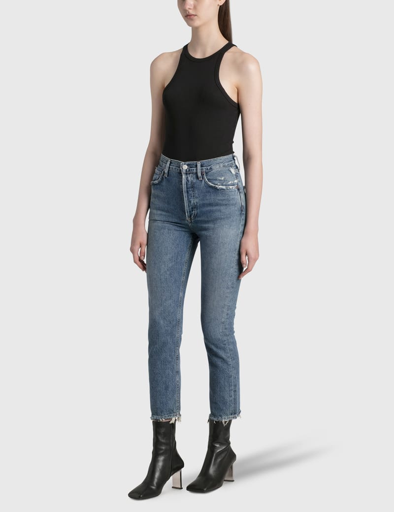 AGOLDE Riley Jeans HBX Globally Curated Fashion and