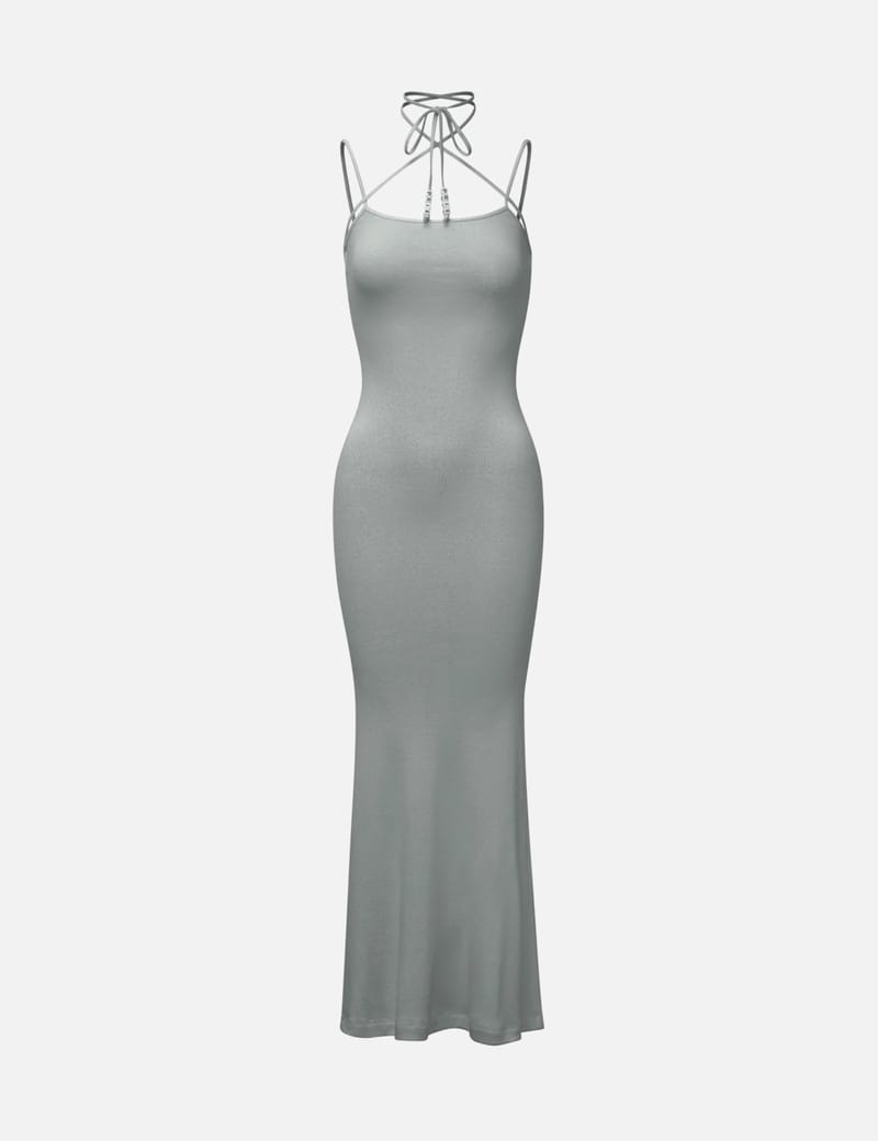 Maison Margiela(マルジェラ) シンチド サテン ドレス 24SS NEW】Maison Margiela_women / サテン マキシドレス /2色