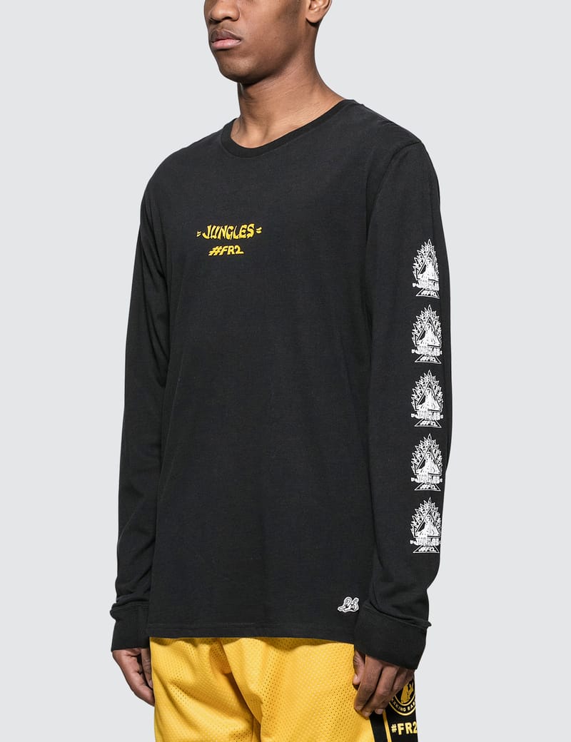 FR2 - #FR2 x Jungles Natas Sphinx L/S T-Shirt | HBX - Globally