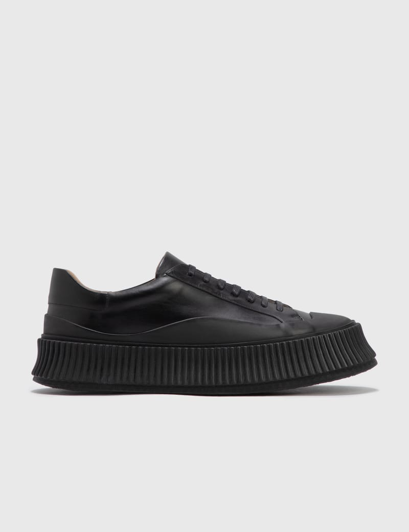 Jil sander☆Low-top Sneaker ロートップスニーカー☆送料込 JIL SANDER(ジルサンダー) ローカットスニーカー ブラック