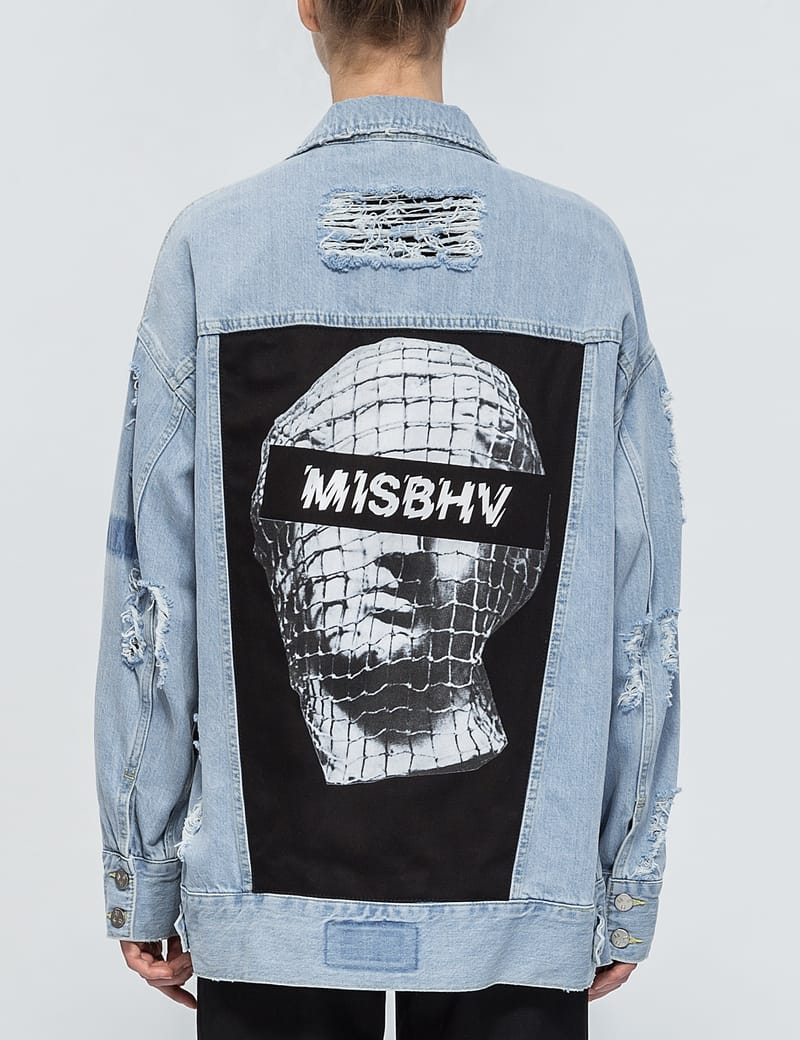 Misbhv - Antique Oversized Denim Jacket | HBX - Globally Curated