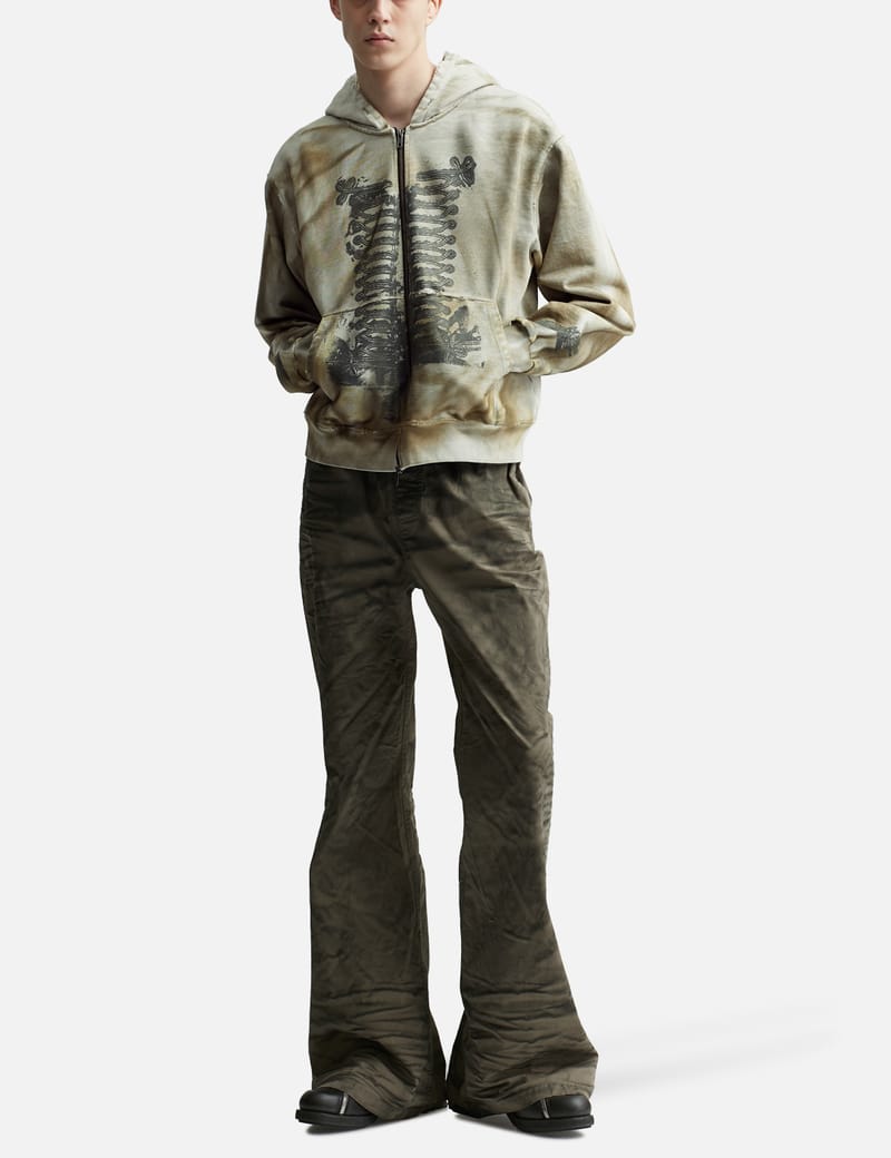 Undermycar - Napoleon Dirty Washed Zipped Hoodie | HBX